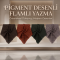 Pigment Desenli Flamlı Yazma