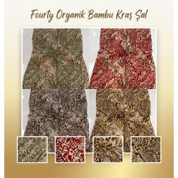 Fourty Organik Bambu Kraş Şal