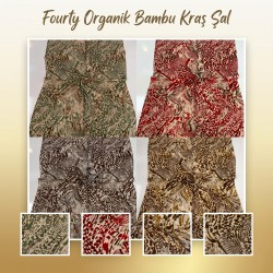 Fourty Organik Bambu Kraş Şal