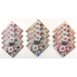 Mismara Desenli Organic Eşarp (12'Li Paket)