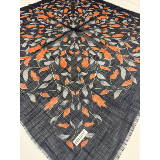 Polo İst. Ağaç Dalı Desen Pamuklu Flamlı Yazma (16'li Mix Paket)