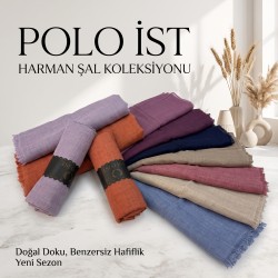Polo İst Harman Pamuklu Şal Cotton